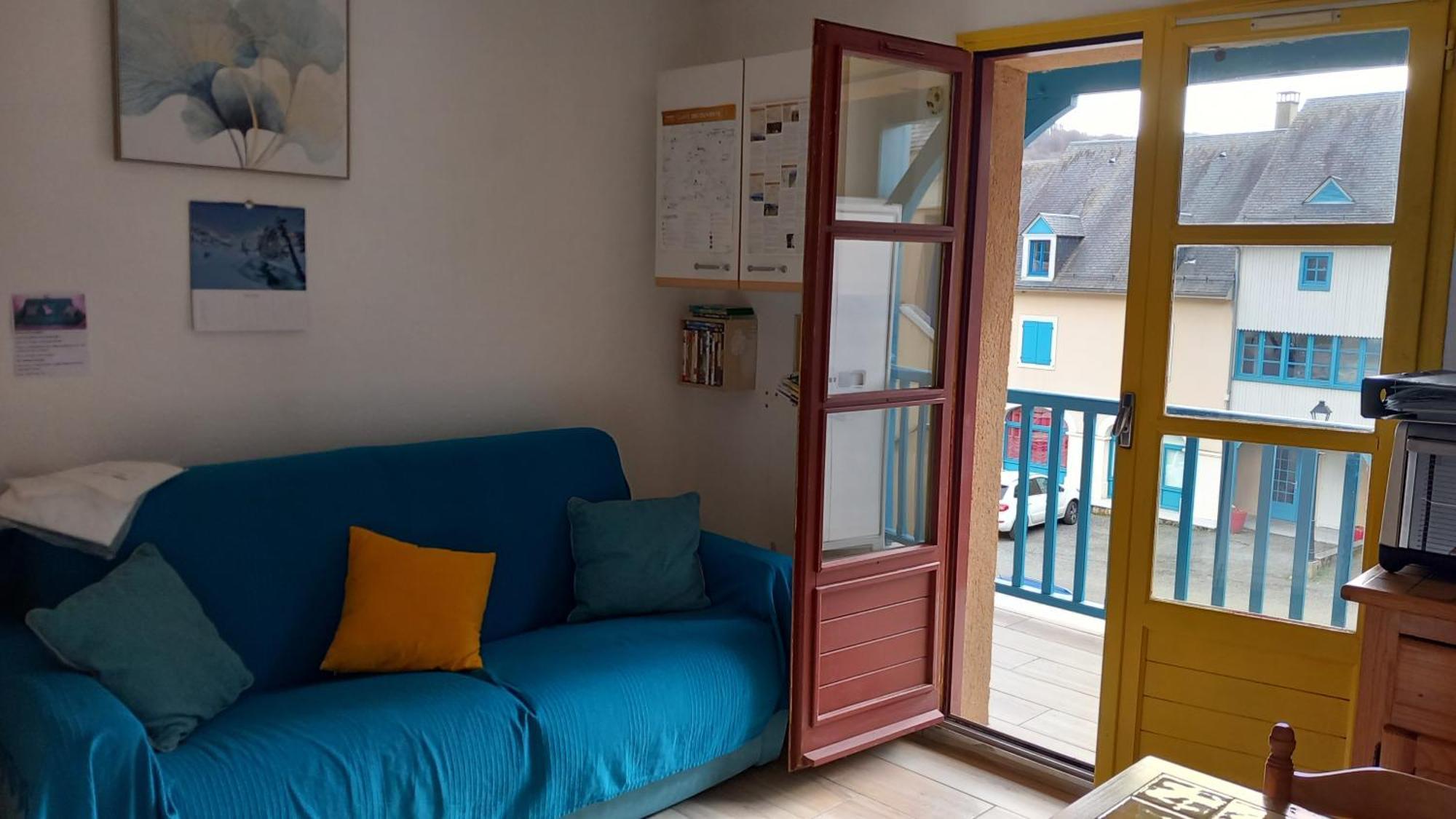 Joli Studio Avec Balcon Donnant Sur La Montagne Sainte-Marie-de-Campan Eksteriør bilde