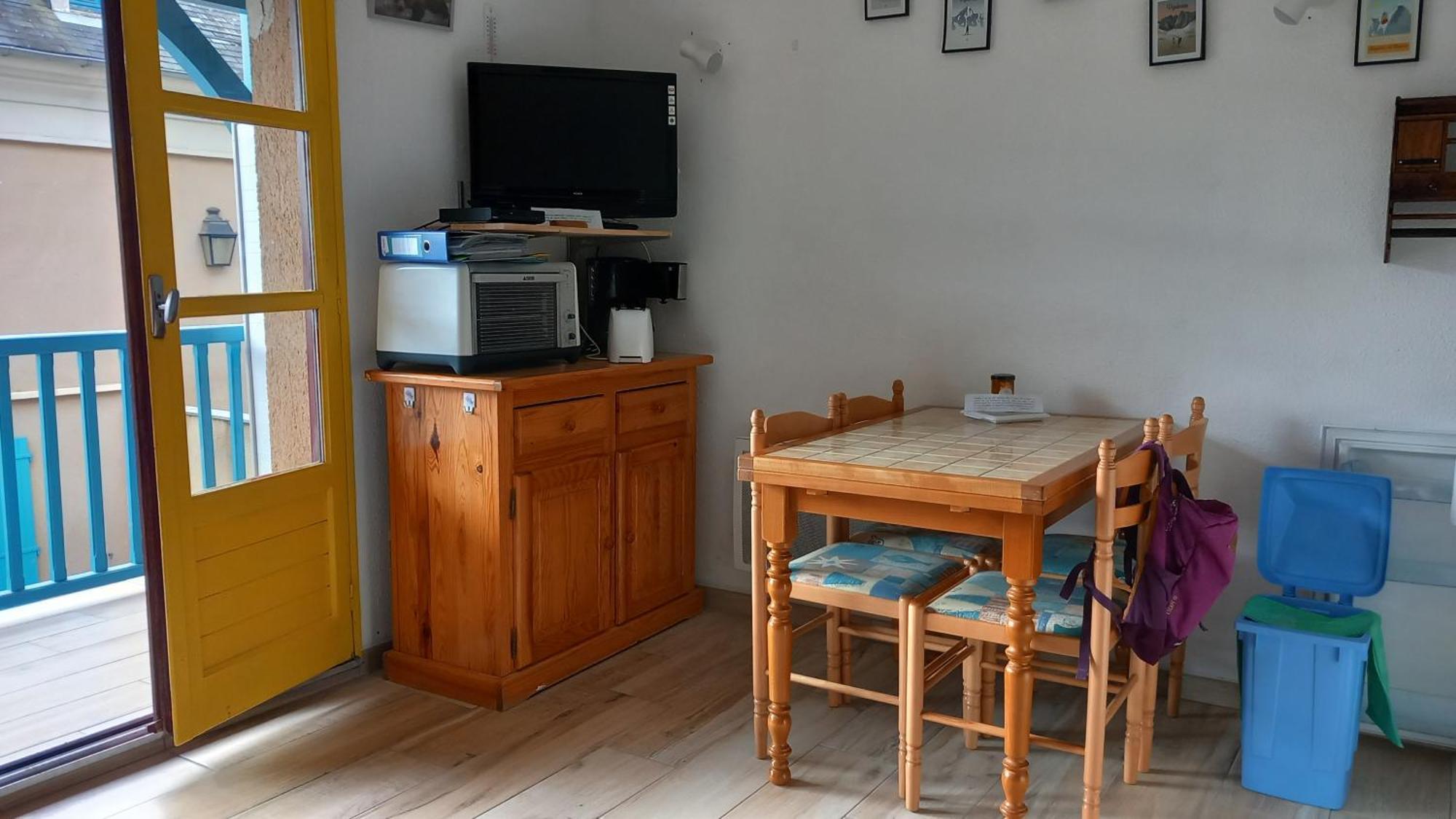 Joli Studio Avec Balcon Donnant Sur La Montagne Sainte-Marie-de-Campan Eksteriør bilde